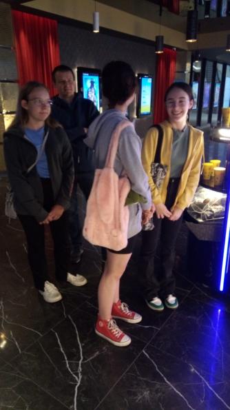 Wyjazd do kina w ramach projektu Bliżej rodziny i dziecka