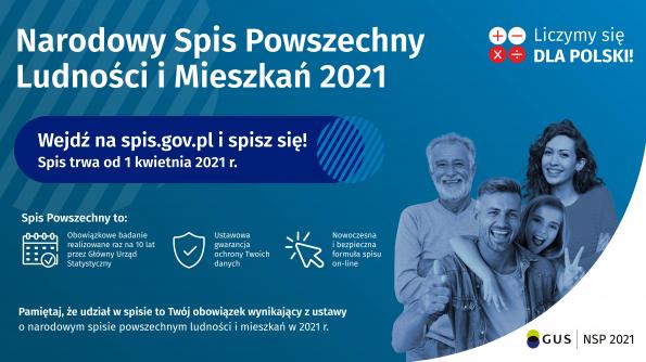 Uwaga! Narodowy Spis Powszechny 2021