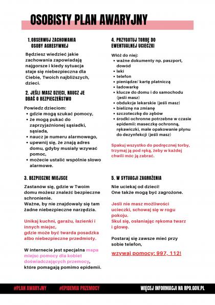 Poradnik dla osób doświadczających przemocy. Przeczytaj koniecznie!